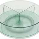 Copco Storage Turntable with Removable Dividers, 12 Inch, Clear