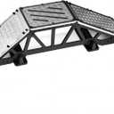 Obstacle Ramp Small Bridge Barricade Desktop Climbing Scenmce Props Stainless Steel for 1/10 1/8 1/12 1/18 Crawler TRX4 SCX10