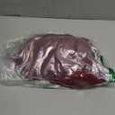 BORIFLORS Women's Sexy Ruched Bodycon Midi Dresses Elegant Mesh Long Sleeve Square Neck Ruffle Hem Cocktail Party Dress (Large, Winered)