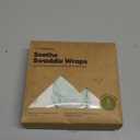 3-Pack Organic Baby Swaddle Sleep Sacks - Swaddles for Newborns, Infant 0-3 Months, Baby Girls, Boys, Soft & Snug Newborn Sleep Sack, Nursery Swaddling Blankets (Garden, OS)