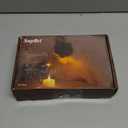 SupBri 24 Pack Flameless Tea Lights Candles Battery Operated, Crystal Led Tealight Candles,Votive Electric Fake Candles for Valentines Wedding Diwali Christmas Decorations