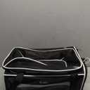 Lekereise Top-Expandable Pet Carrier - TSA Airline Approved Soft Sided Underseat Up to 12lbs Travel Carriers for Small Cats and Dogs with Locking Safety Zippers Anti-Scratch Mesh (17"x11"x9.5", Black)