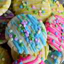 2 x Easter Sprinkles for Cake Decorating Edible Rainbow Confetti Yellow Green Blue Pastel Sprinkles Mix 7 ounce for Cookies Chocolate Ice Cream Cupcake Topper (EXP 12/17/26)