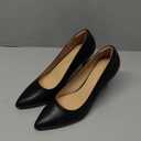 Women's Closed Toe Heels Dress Pointed Toe Pump Shoes 7.5