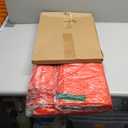 Shappy 6 Pcs Extra Large Storage Bags Jumbo Moving Bags Christmas Ornaments Container Heavy Duty Organizer Storage Bag with Zippers(Red,48 x 20",30 x 16",12 x 12")