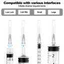 3 x 27Gauge 1/2Inch(13mm) Luer Lock Needle Lab Supplies Industrial Dispensing Accessories, Individually Packaged 100 Pack