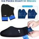 SuzziPad Replacement Ice Gel Packs(10-Piece Set), S/M