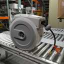 Giraffe Tools Retractable Hose Reel 1/2 in x130 FT PRO Metal Bracket Wall Mounted Heavy Duty Hose Reel with 9 Pattern Nozzle 180 Deg Swivel, Metal Bracket Any Length Lock (1/2 130FT PRO, Dark Grey)