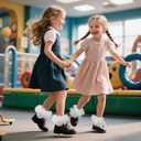 SAOROPEB Toddler Ruffle Socks, 3 Styles5 Size, Frilly Dress Socks for Girls Princess Lace Ruffles Socks Set (White)