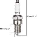 uxcell F7TC Spark Plug for GX120 for GX160 for GX200 for GX240 Generator Lawnmower Tractor Water Pump, 5pcs