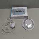 Homedics SoundSleep White Noise Machine, Silver, Small Travel Device with 6 Relaxing Nature Sounds, Portable Therapy for Home, Office, Nursery, Auto-Off Timer