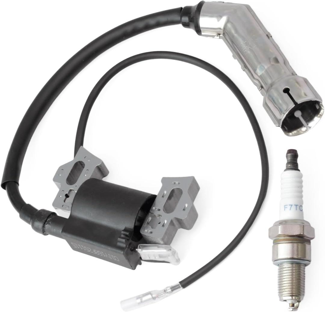 20001042 Ignition Coil Compatible with Ariens Lawn Mowers and Snow Blowers AX 136cc 208cc 254cc Parts Replace 08201024 08200807, with Spark Plug Wire