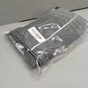 Madamelique Turkish Beach Towel with Beach Bag - 39 x 74 - Prewashed Beach Towels Oversized -%100Cotton - Quick Dry - Sand Free - Hand Loomed Turkish Bath Towels - Unique Towel (Black)