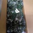 6FT Pre-Lit Artificial Christmas Tree with 180 LED Lights Branch Tips Green Xmas