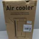 Portable Air Conditioner, 3-in-1 Evaporative Air Cooler with Remote, 2-Gal Water Tank, 4 Modes & 3 Speeds, Quiet Windowless Swamp Cooler for Bedroom, Room, Office, Small Spaces
