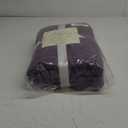 NTBAY 100% Pure Cotton Oversize (60x80) Cable Knit Throw Blanket, Super Soft Warm Knitted Blanket for Bed, Sofa, Chair, Couch - Extra Cozy, Machine Washable, Comfortable Home Decor, Eggplant Purple