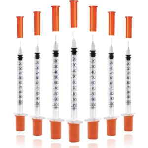 1ml 31G 1/4inch (6mm) with Cap Individually Sealed Packaging 30Pack