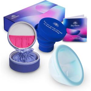 Menstrual Disc Reusable, Silicone Menstrual Disc, Comfortable Period Disc, Easy to Use & Extract, Simple to Clean Reusable Menstrual Disc, Mini, Pack of 1