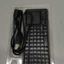 Rii K06 Mini Bluetooth Keyboard,Backlit 2.4GHz Wireless Keyboard with IR Learning, Portable with Touchpad,Compatible with Amazon Fire Stick/VR Glasses/PS4/PS5/HTPC/IPTV (2.4G and Bluetooth)