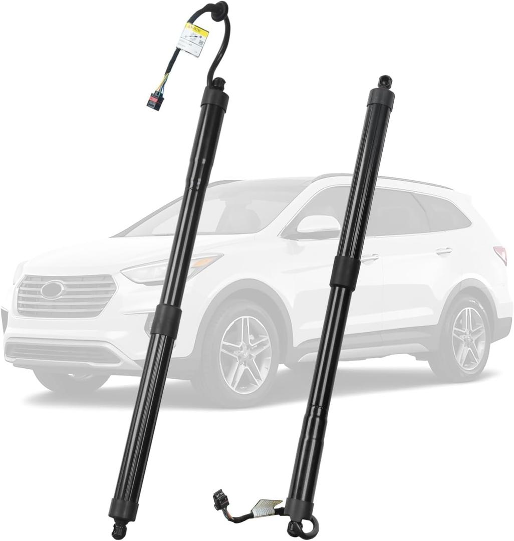 81771B8100 81780B8100 Upgraded Left Right Tailgate Power Lift Support Shock Strut Compatible with 2013-2019 Hyundai Santa Fe Electric Liftgate Actuator