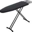 Ironing Board Full Size, RAINHOL 54"x13" Heavy Duty Compact Ironing Board with Iron Rest, Heat Resistant Cover with Ultra Thick Padding, Height Adjustable Sturdy Iron Stand, Black