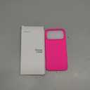 ORNARTO Compatible with iPhone 17 Pro Case 6.3", Slim Liquid Silicone 4 Layers Full Covered Soft Gel Rubber Shockproof Cover, Protective Phone Case for iPhone 17 Pro-Hot Pink