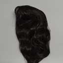 VCKOVCKO Short Wavy Bob Wigs With Air Bangs Women's Shoulder Length Curly Wavy Wigs Synthetic Cosplay cool brown Bob Wig for Girl (12", Black brown)