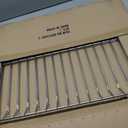 WB48T10095 Oven Racks Replacement Parts for GE Profile Oven Rack 304 Stainless Steel GE Hotpoint Gas Range Stove Rack 23.75 x 17.4 Spectra XL44 Electric Roaster Double Wire Rack Shelf 2 Pcs, 23.75'' x 17.4'' Upgraded Oven Rack