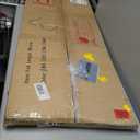 57" x 20" Arched Full Length Mirror - Wall Mounted/Floor Mirror Aluminum Alloy Frame Full Body Mirrors for Bathroom Living Room Bedroom and Entryway,Black