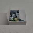 Ling's Moment Boutonniere for Men, 6pcs Groom Groomsmen Boutonniere, Artificial Flowers for Wedding Decor/Prom/Homecoming, etc.Dusty Blue Light Blue