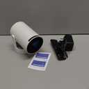 Mini Portable Projector with 4K Support, Bluetooth 5.4 WIFI6, 5watt Sound Base Speaker, 160 ANSI, Android 11, 210 Rotation , Auto Keystone Correction Video Projector HY300 ULTRA