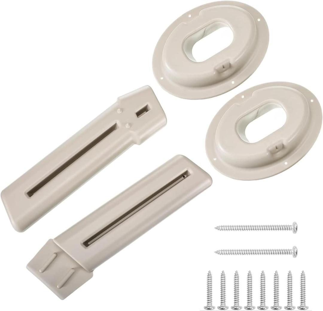 Geelin Ck7200 Deck Mount Conversion Kit Replacement Compatible with 7200 Roll-Guard Above Ground Swimming Pool A-Frame Ladder Beige Deck Kit Upgrade Your Above Ground Pool Ladder(Accessory Only)