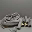 PEQULTI Cat Tree Tower for Indoor Cats with Private Cozy Cat Condo, Natural Sisal Scratching Posts and Plush Pompom for , GrayCats