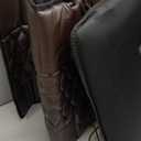 Massage-Mat, Detachable Neck Massager, Full Body Vibration Heating, Massage Pad with 10 Vibrating Motors and 9 Speed Settings for Home Office Use, Brown