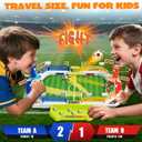 Mini Soccer Board Game for Kids, Birthday Christmas Soccer Gifts for 3 4 5 6 7 8-12 Year Old Boys, Football Table Toys, Pinball Interactive Sports Game for Indoor, Home Party, Family, Playroom, Travel, Large