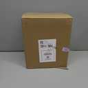 4 Packs Storage Bins with Bamboo Lids - Plastic Storage Containers with Lids Stackable Storage BoxStorages Baskets for Organizing Desktop Closet Playroom Classroom Office,White