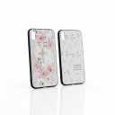 Zrutru 2 Pack Floral Christian Cross Jesus Bible Verse Phone Cases for iPhone X/XS Case Soft Shockproof Protective for Women Man Phone Cover Funda for iPhone X 5.8 Inch