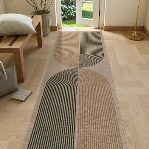 Amazon.com: Lahome Modern Rainbow Easy Jute Rug, 2x8 Hallway Runner Washable Rugs for Entryway Farmhouse Kitchen Rug, Non Slip Indoor Outdoor Carpet Contemporary Throw Door Mat for Bedroom Porch , Home & Kitchen, Nature Bicolor