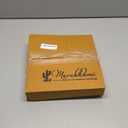 Marubhumi 5 PC 4.5 Feet Long Strands Artificial Marigold Flowers with Bell Garland for Diwali Decor, Garland for Decoration, Diwali Decorations for Home, Christmas Decor Wedding Decor (Yellow/Mango)