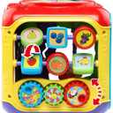 VTech Sort and Discover Activity Cube, Red, 9.3" X 9.7" X 8.7"