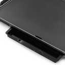 Presto 07072 22-Inch Extra Large Griddle, 22"x 13", Low Profile Design, Ceramic Nonstick, Black