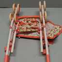 My First Baby Doll Stroller for Toddlers 3 Year Old Girls, Little Kids | Toy Stroller with Bottom Storage Basket, Foldable Frame, Canopy, Seatbelt (Floral)