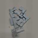 Lichamp Hydraulic Crimper Replacement Dies, Hex Lug Dies for Steel Cable or Terminal Crimper Tool, 8 Sizes from 6 AWG to 4/0 AWG, 1208SL