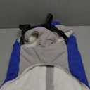 FUAMEY Dog Winter Jackets for Large Dogs,Dog Coat with Harness Built in,Waterproof Dogs Snowsuits Warm Pet Jacket Zip Up Fleece Cold Weather Coats Reflective Puppy Vest with Pocket Blue 2XL (XX-Large(chest:35in))