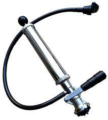 Premium Upright Beer Picnic Pump Assembly Keg Tap Convertor,Silver