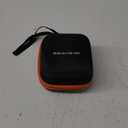 Insulin Peptide Vial Case for Fridge, with Logo and Hand Strap, Fits 5-10ml Vial, Not Fit Tall 10ml Vial, Orange Zipper and Black, 7 Vials Holder