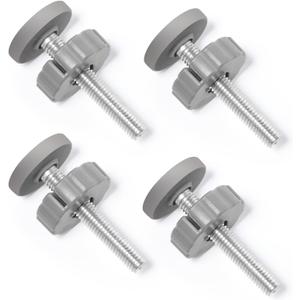 Babelio Pressure Gates Threaded Spindle Rods M10 (10 mm), Baby Gates Accessory Screw Bolts Kit Fit for All Pressure Mounted Walk Thru Gates