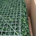 Artificial 20"x20" (24 Pieces) Boxwood Grass Wall Panels Screen