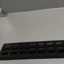 1.5'' Rise Rubber Threshold Ramp - 2204 LBS Capacity, Non-Slip, Cuttable & Adjustable - Handicap Ramp for Wheelchair Scooter Stroller - Driveway Curb Ramps for Doorways 1.5" Rise (39.3"x4.7")