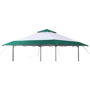 Canopy Replacement Top Cover Compatible with Eagle Peek 13 x 13 Instant Outdoor Canopy Frame for Outdoor, Patio, Event, Parties, Canopy Cover ONLY, Forest Green